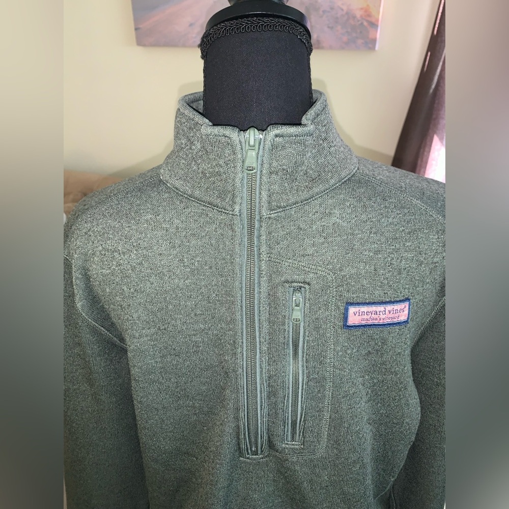 VINEYARD VINES MENS MOUNTAIN SWEATER/QUARTER ZIP - Picture 3 of 9